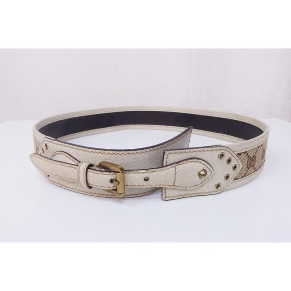 GUCCIベルト　希少デザイン　GC柄 Gucci Feline Head Studded Leather Belt Black Color