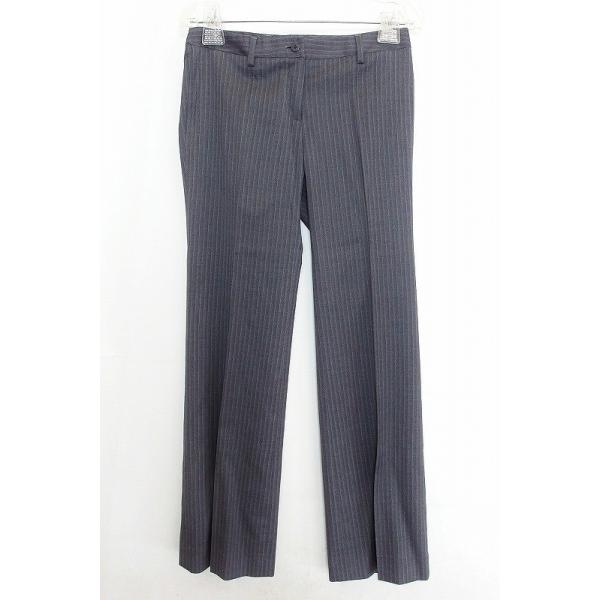 INCOTEX インコテックス ストライプ パンツ 40 グレー :ok3812155161