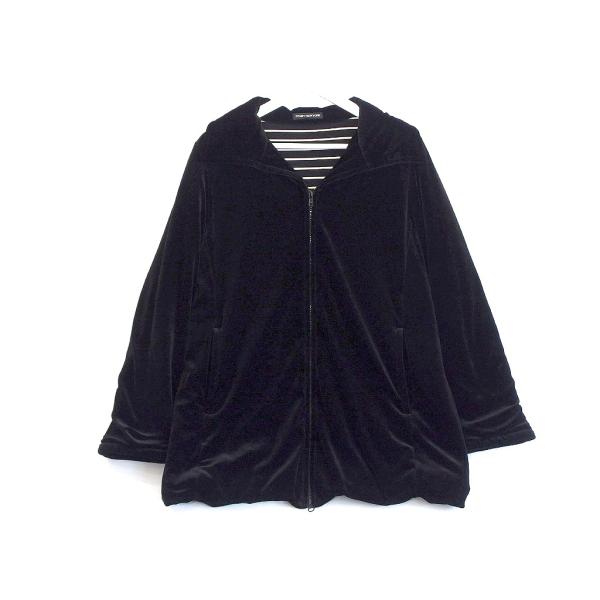 FOXEY（フォクシー） ベロア ジップアップブルゾン 中綿 アウター