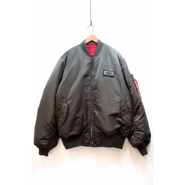 【希少4L】ALPHA アルファインダストリーズ MA-1 フライトジャケット ALPHA INDUSTRIES アルファインダストリーズ MA-1 フライトジャケット