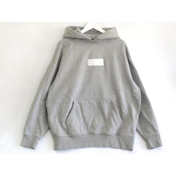 ☆ KITH classic logo williams II hoodie ロゴパーカー ☆ Buy Kith Classic Logo Williams II Hoodie 'Heather Grey