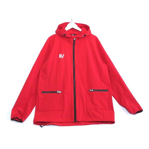 ビースラッシュ / ジップパーカー / 4WAY STRETCH RED B/（ビー