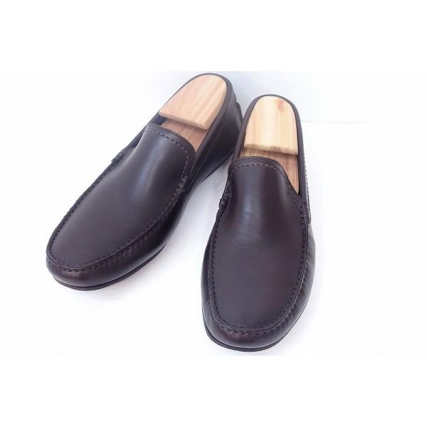 Ermenegildo Zegna エルメネジルド ゼニア レザー ドライビング 