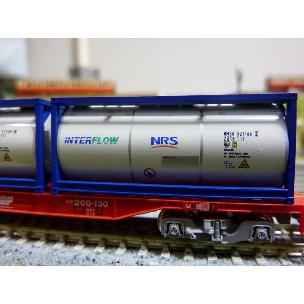 コキ200 ISOタンクコンテナ「日陸」積載｜vista2nd-shop｜04