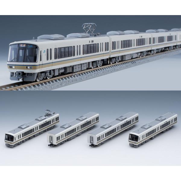 【未走行】TOMIX 98466・98468 JR221系　基本・増結 8両 TOMIX [98468] JR 221系 近郊電車 増結セット(4両) (Nゲージ 動力車