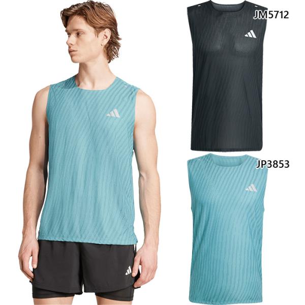 アディダス メンズ アディ365 タンク フィットネス トレーニングウェア トップス ノースリーブ 吸汗速乾 ランニング KRD98