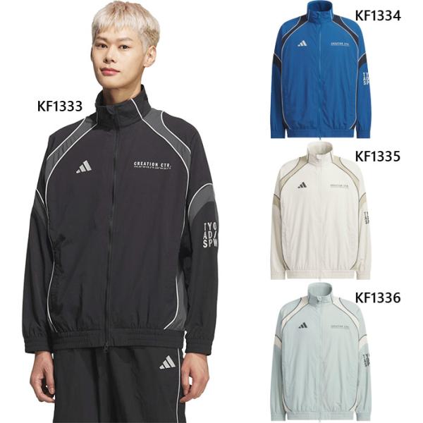 新品❣️アディダス フルジップ トレーニングジャケット L ブラック 完売品 adidas（アディダス） メンズ BRAND LOVE ルーズフィット ライト