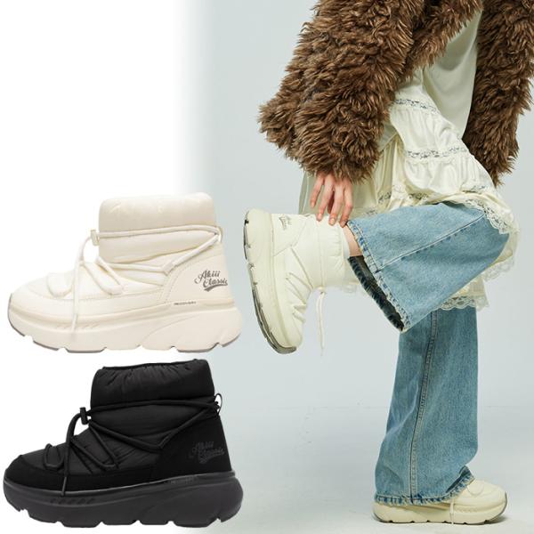 アキクラシック レディース アイスリン パディングブーツ AKIII ICELYNN PADDING BOOTS カジュアルシューズ ダウンブーツ ホワイト 白 ブラック 黒 送料無料 AKIII CLASSIC AKC-0117 AKIII CLASSIC（アキクラシック） レディース アイスリン パディング