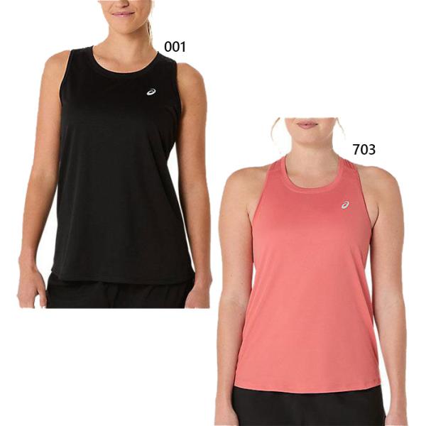 アシックス レディース ランニングドライタンク ジョギング マラソン ランニングウェア トップス ノースリーブ 2012D228