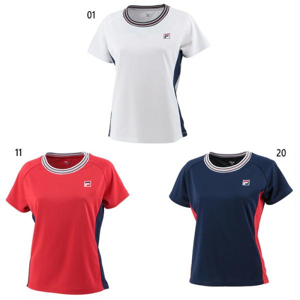 FILA（フィラ） レディース ゲームシャツ テニス バドミントンウェア