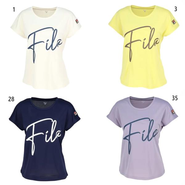 FILA（フィラ） レディース グラフィックTシャツ テニス バドミントン