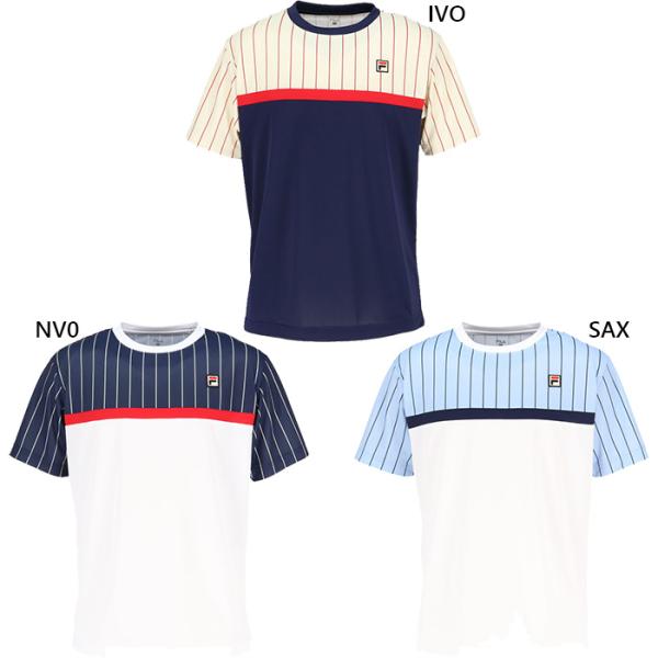 FILA（フィラ） メンズ ゲームシャツ テニス バドミントンウェア