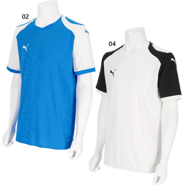 Puma 神村学園サッカー部長袖ジャージ 半袖セット PUMA（プーマ） メンズ チームファイナル teamFINAL26 Knit ゲーム