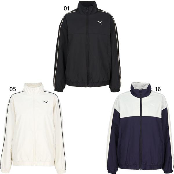 プーマ レディース ウーブン ジャケット TAD WOVEN BRUSHED LINING JKT フィットネス トレーニングウェア トップス 上着 アウター 529572