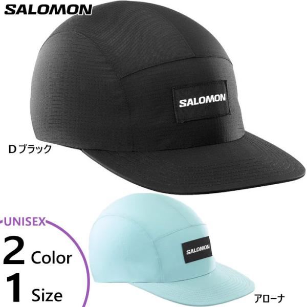 サロモン メンズ レディース ボナッティ ウォータープルーフ キャップ BONATTI WATERPROOF FIVE PANEL 帽子 トレイルランニング 防水 LC2020900