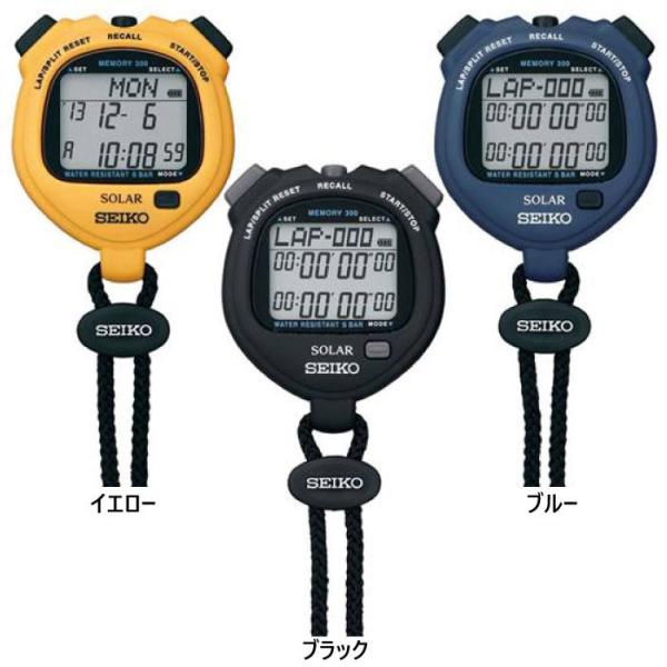 SEIKO ソーラー ストップウォッチ SVAJ003 イエロー svaj003」の