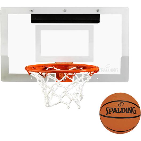 スポルディング ジュニア キッズ アリーナスラム 180 バスケットボール 子供用ゴール ミニボール付き ドアの上にかけて使用 リング ボード 561033CN