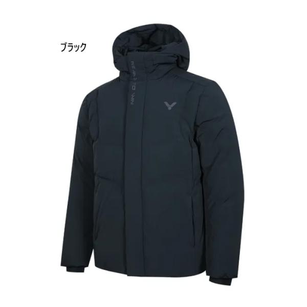 ビクター メンズ ダウンジャケット カジュアルウェア トップス 上着 アウター ブラック 黒 送料無料 VICTOR J-55702 VICTOR ビクター メンズ ダウンジャケット カジュアルウェア トップス