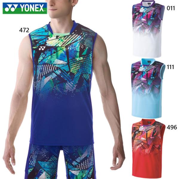 YONEX'24-'25WORLD COLLECTION ノースリーブ(UNI) ウインザーオンラインショップヨネックス メンズゲームシャツ