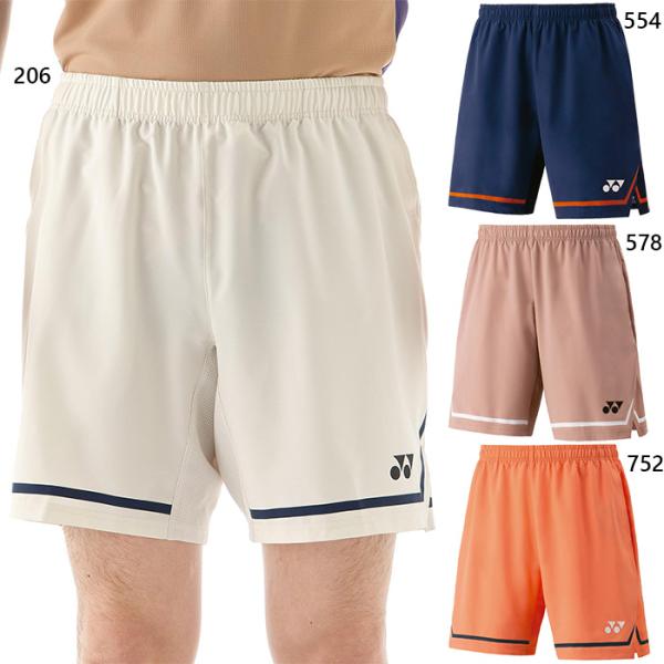 YONEX バドミントンパンツ 黒/黄色 JP O YONEX バドミントンパンツ 黒/黄色 JP O YONEX バドミントンパンツ 黒