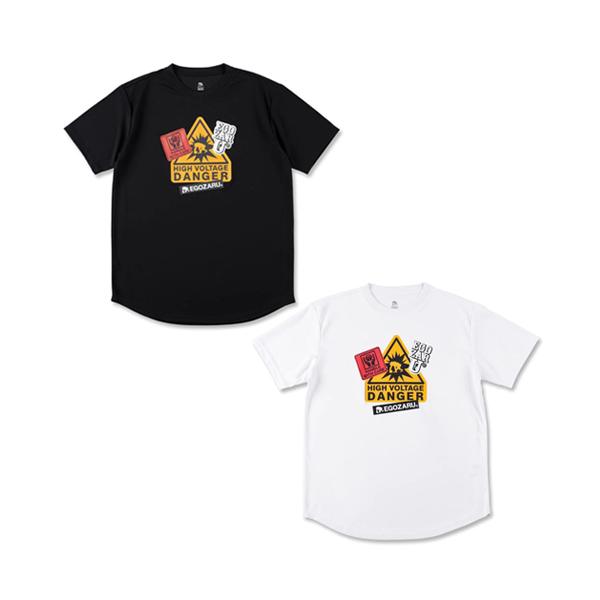 EGOZARU（エゴザル） デンジャーサイン Tシャツ (EZST-S2309
