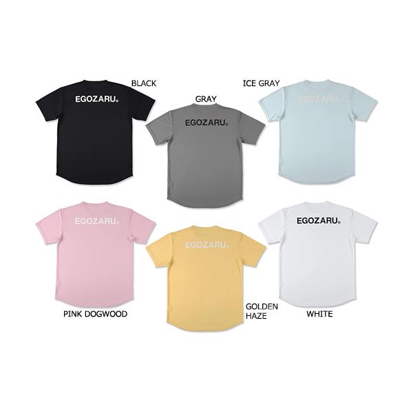 EGOZARU/エゴザル ワンポイント デュアルロゴ Tシャツ (EZSS25UST004)