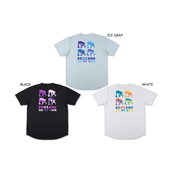 EGOZARU/エゴザル ポリゴン バックプリント Tシャツ (EZSS25UST014)