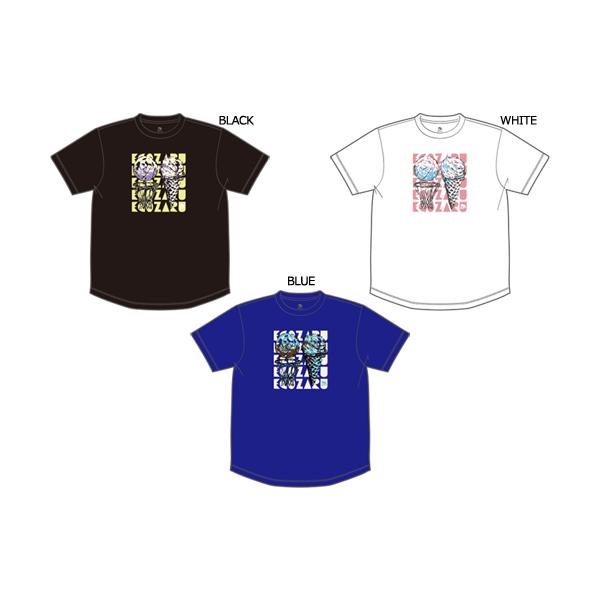 EGOZARU/エゴザル 別注 ブラーペイント アイス Tシャツ (エイコーオリジナル)