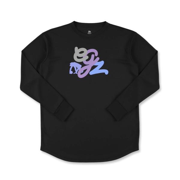 EGOZARU/エゴザル マルチスクリプト ロングスリーブTシャツ(EZFW25ULS013)