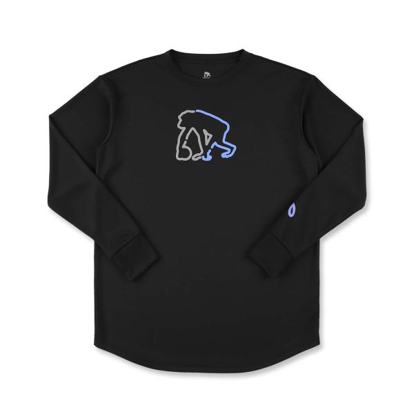 EGOZARU/エゴザル マルチスクリプト ロゴ ロングスリーブTシャツ(FW25ULS014)