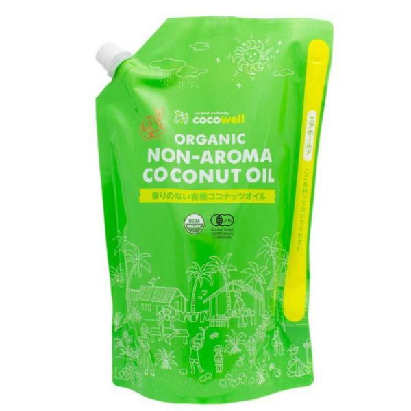 他サイト： 【お得な大容量2Ｌ】香りのない有機ココナッツオイル 1840g（2000ml）（旧商品名：有機プレミアムココナッツオイル）【ココウェル】の商品画像