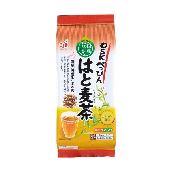 【10個でお買い得送料無料】OSK べっぴんはと麦茶 24袋（132ｇ）×10個