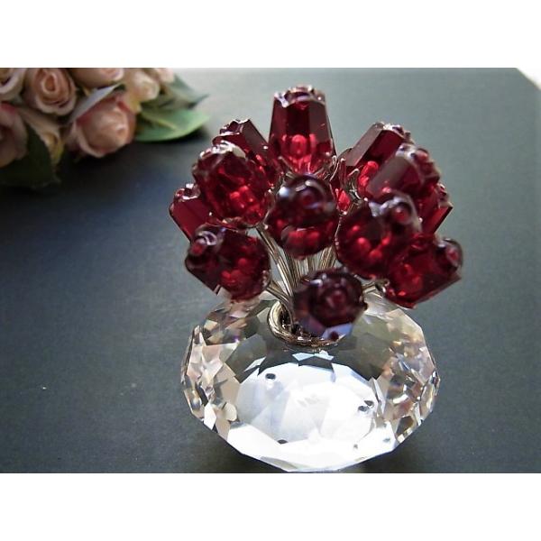Swarovski スワロフスキークリスタル 花瓶に生けられた15本の深紅の薔薇 Scs15周年記念 限定品 Bls010 Vitrine Vieux 通販 Yahoo ショッピング