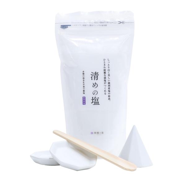 他サイト： 盛り塩 セット 必要なものがそろった 簡単 八角 盛り塩 清めの塩500g 固め器 へら 八角皿2枚入り 浄化 開運 お清め 風水 厄除けの商品画像