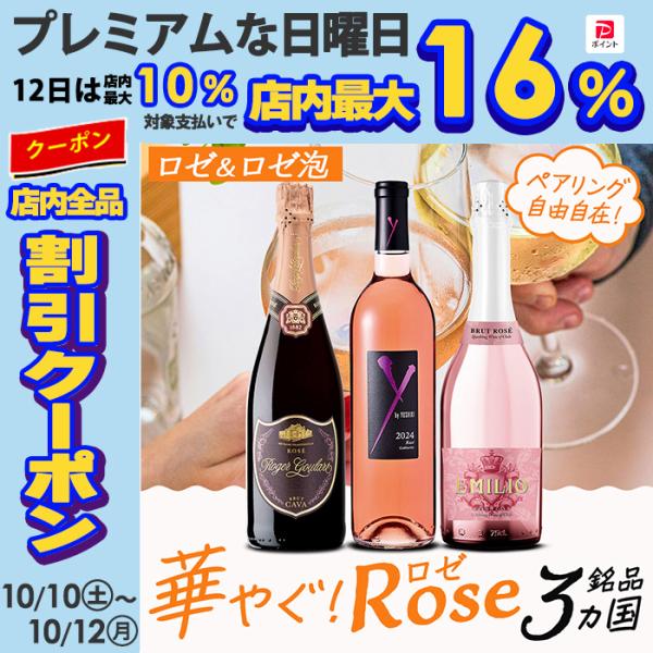 華やか ロゼワイン特集 ロゼ＆ロゼ・スパークリング 3本セット ワイン