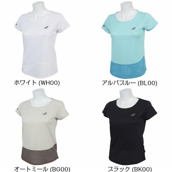 バボラ Babolat テニスウェア レディース ショートスリーブシャツ Btwnja01 19年春夏 特価 Btwnja01 テニススタジオビバティ ヤフー店 通販 Yahoo ショッピング