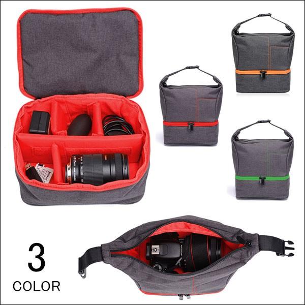 一眼レフ カメラバッグ メンズ レディース カメラケース ショルダーバッグ ビジネス Ipad収納 大容量 2way 旅行 多機能 耐衝撃 速写対応 レンズ収納 ag1166 Viva 通販 Yahoo ショッピング