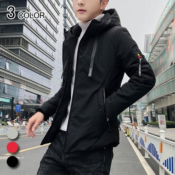 ダウンジャケット メンズ 中綿 フード付き ダウンジャケット ショート丈 厚手 ダウンコート アウター ファスナー 秋 冬防寒 防風 紳士用 c442 Viva 通販 Yahoo ショッピング