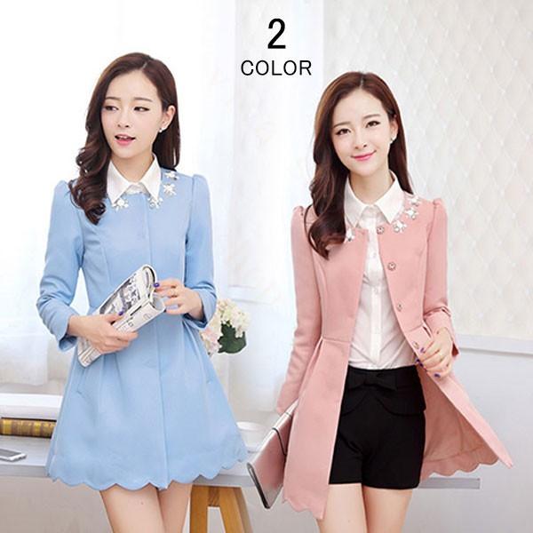 トレンチコート レディース チェスターコート ロング アウター秋冬物 冬服 コート 通勤 Ol お洒落 コート レディース ジャケット ファッション シンプル Bhl16a5843 Viva 通販 Yahoo ショッピング