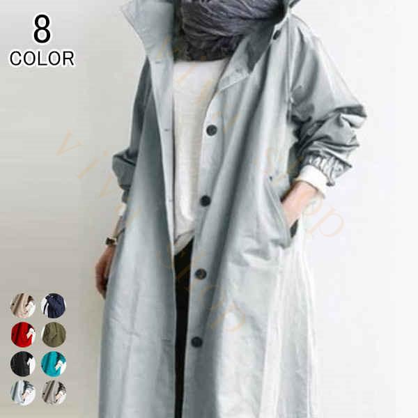 スプリングコート レディース ジャケット 大人 ファッション ビジネス ロング フード付き 大きいサイズ アウトドア 春 夏 秋カジュアル アウター モッズコート Bjk7 Viva 通販 Yahoo ショッピング