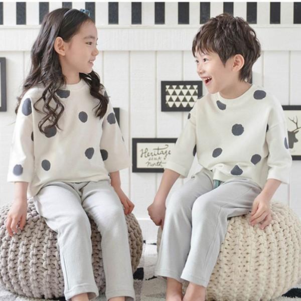 男の子 女の子可愛い トップ キッズ用 ジュニア 部屋着 寝巻き 寝間着 柔らかい オシャレ子供服 韓国風 春夏秋冬 春新作 長袖 Btz340 Viva 通販 Yahoo ショッピング