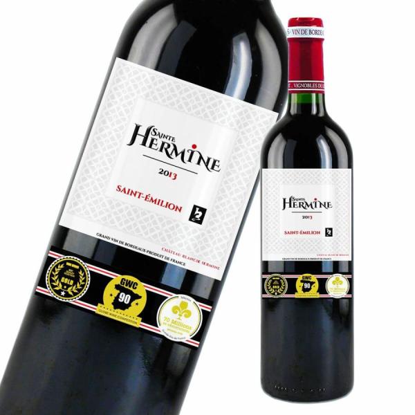 ワイン 赤ワイン 辛口 レ サントエルミン シャトーブランシュ エルミン