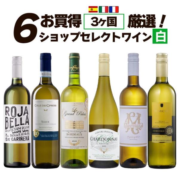 ワイン ワインセット お買得ショップセレクトワイン お得すぎる白