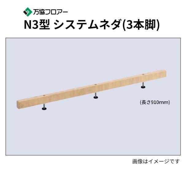 N3-40 30本入N3型 システムネダ(3本脚) 長さ910mm 万協フロアー