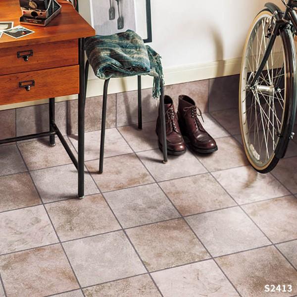 クッションフロア タイル 土足 石目 玄関 トイレ におすすめ おしゃれ シンコール 2 3ｍｍ厚 1ｃｍ巾 S2412 S2409 S2411 S2413 Buyee 日本代购平台 产品购物网站大全 Buyee一站式代购 Bot Online