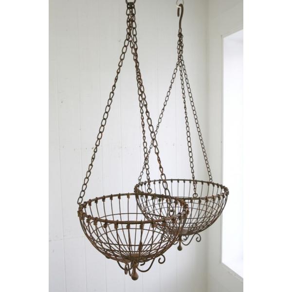 ラスティ ハングバスケ 2点セット コベントガーデン アイアン GK-51 ラスティ・ハングバスケ2点セット 1セット GK-51 コベント