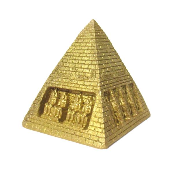 古代エジプトのお土産雑貨・彫像】 ピラミッド ゴールド エジプトのお