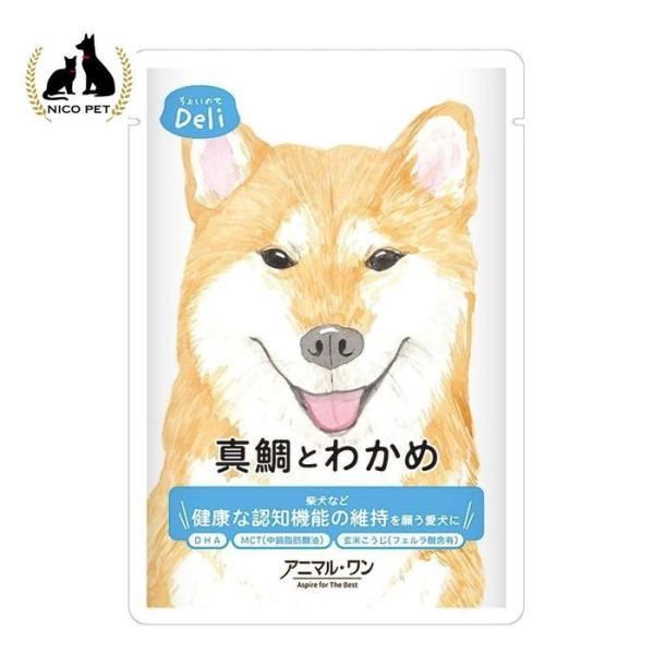 ベストアメニティ株式会社 アニマル・ワン事業部 ちょいのせDeli（真鯛とわかめ）60g