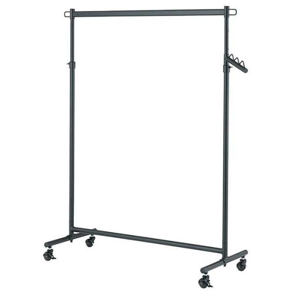 ■採寸幅100cm:仕様●サイズ（約）：幅100.5cm(回転フック含まず) ×奥行42cm× 高さ108.5〜175.5cm●重量：（約）5.3kg●耐荷重：全体:(約)85kg、ハンガー1本あたり:(約)75kg、サイドフック:(約)3...