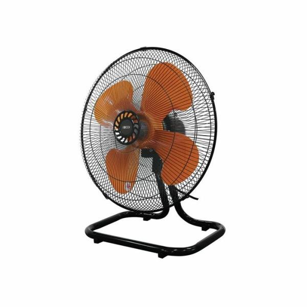 広電 45cm樹脂羽根 据置工業扇 CFF453DPA 幅510mm×奥行300mm×高さ600mm オレンジ ビバホーム
